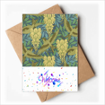 thumbnail image 1 of japanese ukiyoe pattern flowers birds Welcome Back Greeting Cards Envelopes Blank, 1 of 3