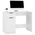 thumbnail image 2 of vidaXL Desk White 100x50x75 cm Engineered Wood, 2 of 5