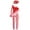 Red-A, variant on iEFiEL Girls Christmas Candy Cane Costume Striped Ballet Unitard Sequins Jumpsuit Red 6