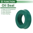 thumbnail image 3 of Anillo de Sello de Aceite Universal Labio UN de Unique Bargains Sello de Eje Rotativo 20x33x10mm Alta Presión TPU Verde 5 Pcs, 3 of 7