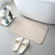 thumbnail image 1 of pstuiky Alfombra de entrada gruesa de terciopelo coral con relieve, tapete para baño, almohadilla absorbente de agua, antideslizante, 40 x 60 cm, 1 of 2