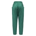 thumbnail image 6 of ibiyuan Womens Wide Leg Pants High Waisted Palazzo Pants for Women Petite Cropped Women Trousers Drawstring Lounge Pants for Women Summer Cruise Outfits for Women, 6 of 6