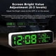 thumbnail image 1 of Tuya Wifi Temperature and Humidity Alarm Clock Multi-Function LED Digital Clock for Living Room, Farmhouse, Office, 1 of 5