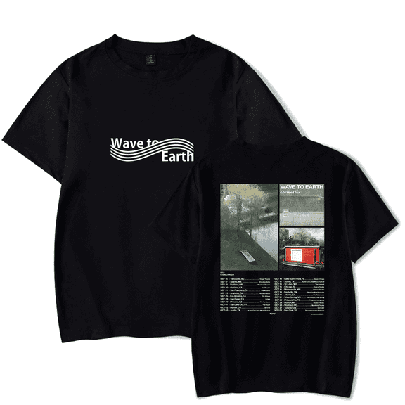 Wave to Earth Merch 0.03 World Tour T-shirt t shirt Men Women Short Sleeve Tee Crewneck Streetwear Top