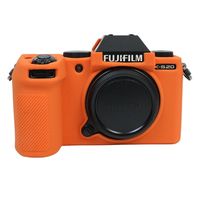 GadgetCom Camera Case Compatible with FUJIFILM X-S20 XS20 , Anti-Slip Soft Silicone Shell Protective Cover