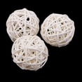 thumbnail image 6 of 32 Pcs Wicker Rattan Balls Decorative Balls for Bowl Orbs Vase Fillers for Centerpieces Christmas Decorations Fillers for Home Decor Colorful Sphere Ball for Table, 6 of 7