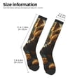 thumbnail image 2 of Rocae Forest Creek Cute Dog for Novelty Casual compression Socks For Women Men Contrast Color Stockings, 2 of 6