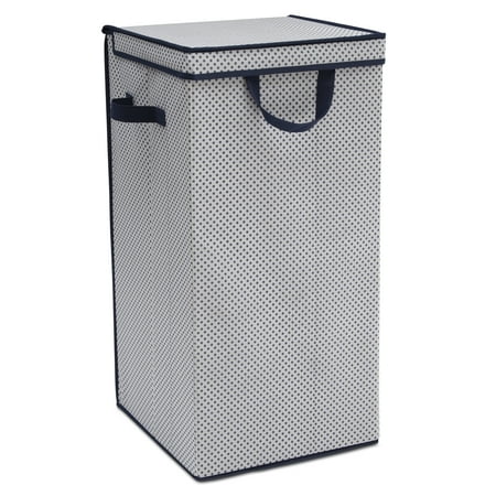 Delta Children Tall Nursery Clothing Hamper Navy