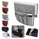 thumbnail image 1 of Organizador de reposabrazos de sofá, bolsillo de almacenamiento de tela impermeable para mesita de noche, diseño antideslizante, organizador de reposabrazos de sofá que ahorra espacio para soporte de, 1 of 7