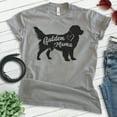 thumbnail image 2 of Golden Mama T-shirt, Unisex Women's Shirt, Golden Retriever Owner, Best Dog Mama Gift, Dark Heather Gray, XX-Large, 2 of 6