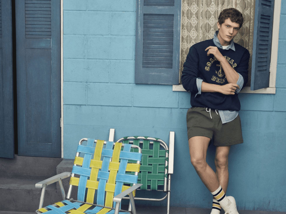 Free Assembly Men's Swim Stretch Seersucker Board Shorts, 5" Inseam, Sizes S-3XL