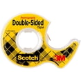 thumbnail image 4 of Scotch Double Sided Tape 136 Refillable Dispenser 1/2" x 250", Transparent, 6-Pack, 4 of 9