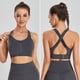 thumbnail image 1 of Ropa interior deportiva de talla grande para mujer, ropa de yoga altamente resistente a los golpes, sujetador de belleza para correr, sujetador de fitness sin costuras, 1 of 2