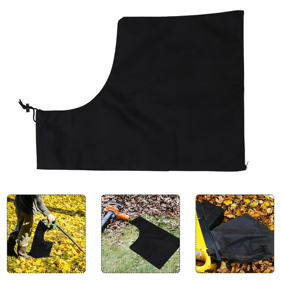Worgeous  Leaf Collection Bag Collector Vacuum Garden Bags Litter Black