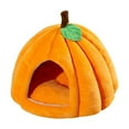 thumbnail image 2 of Wmool Cat Beds For Indoor Cats, Pumpkin Cat House,Cute Pumpkin Cat Bed Cave Shape, 2 of 9