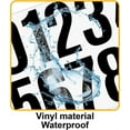 thumbnail image 6 of 10 Pcs Black Number Stickers, GIXUSIL 4" Waterproof Vinyl Number Stickers Consecutive Number 0-9 Labels Self-Adhesive without Residue Left for Office Classroom Indoor Boxes Storage, 6 of 7