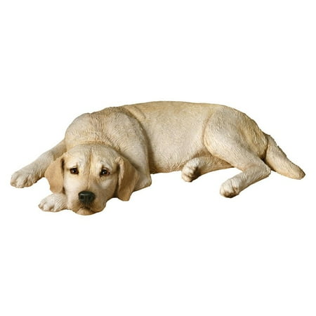Sandicast Original Size Yellow Labrador Retriever Sculpture