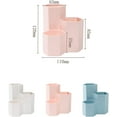 thumbnail image 3 of Creative Multifunction Hexagon Makeup Brush Vase Brush Pot Pen Holder Stationery Storage Pen Container(), 3 of 5