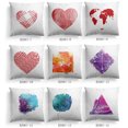 thumbnail image 5 of Pillow Case Creative Heart Shaped Short Plush Throw Pillow Case Cushion Cover, 5 of 5