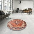 thumbnail image 3 of Ahgly Company Indoor Rectangle Traditional Fire Brick Red Persian Area Rugs, 2' x 3', 3 of 6