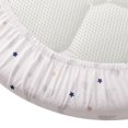 thumbnail image 2 of George Baby Organic Cotton Bassinet Sheet, 2 of 3
