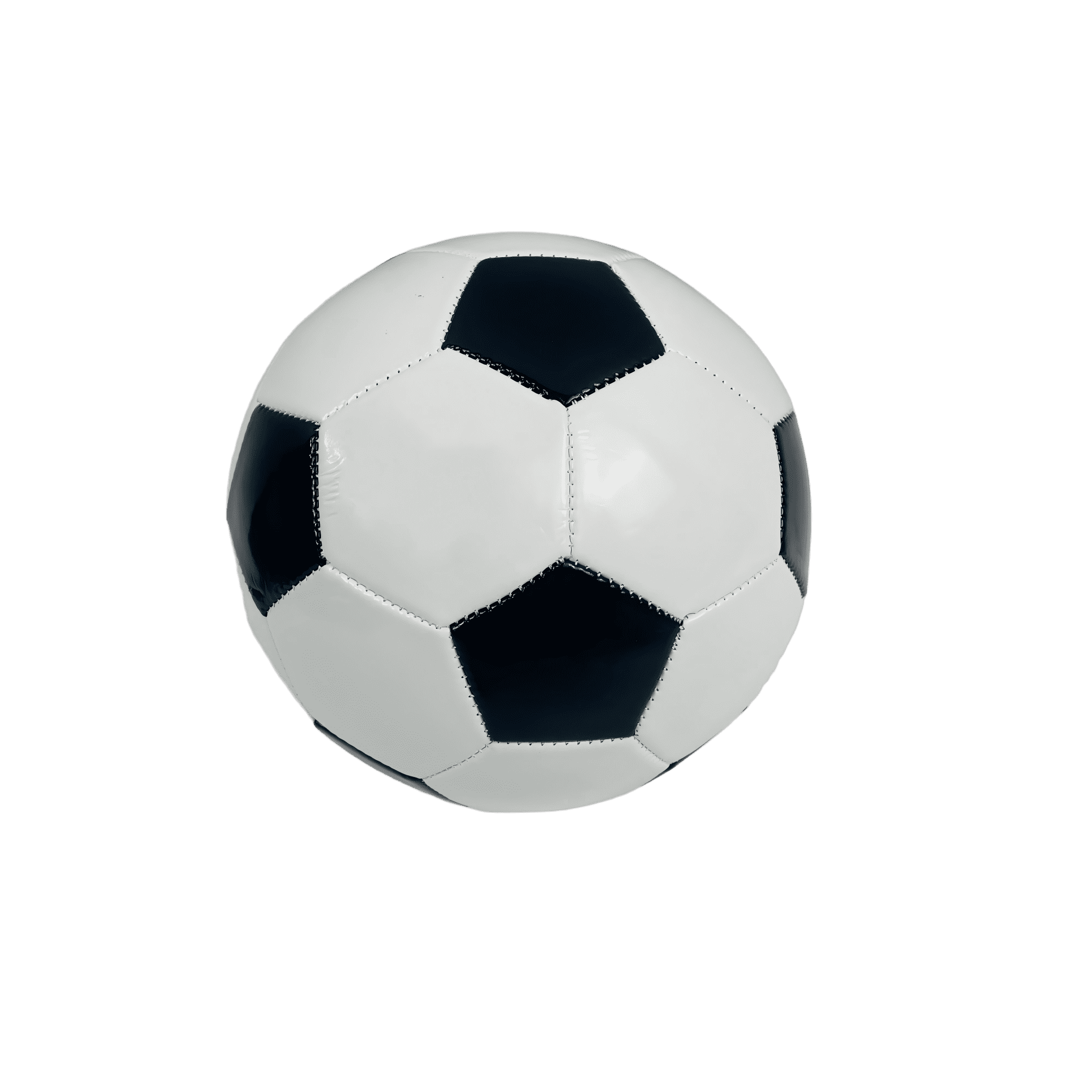 Bpntfh Sports Balls Soccer Ball Football Size 5 Training Ball Durable & Safe Classic Black & White