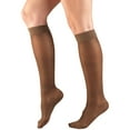 thumbnail image 3 of Women's Stockings, Knee High, Sheer, Dot Pattern: 15-20 mmHg, Espresso, Medium, 3 of 6