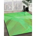 thumbnail image 2 of Ahgly Company Indoor Rectangle Patterned Neon Green Area Rugs, 8' x 10', 2 of 6
