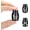 Black-2 Pack, variant on Small Urns Cremation Keepsakes for Ashes- Super Mini Cremation Urns for Human or Pet Ashes Urns Stainless Steel Memorial Ashes Holder