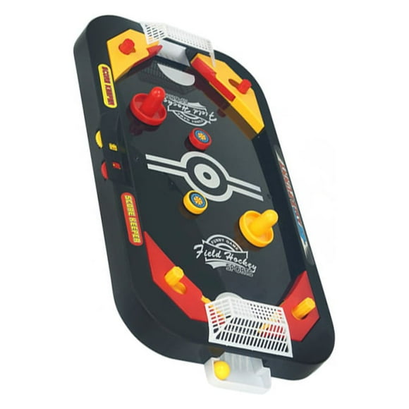 kurtrusly Desktop Battle Ice Hockey Game Intelligent Mini Air Hockey Table Educational Interactive Toys Puck Battle Toy Gift