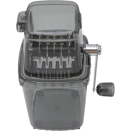 

LYU-Manual ice Crusher Stainless Steel ice Crushers for Home use Suitable for Snow Cones Slush(Gray)-0906