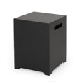 thumbnail image 4 of Housse de Réservoir de Propane en Fer Gris Foncé & Table d'Appoint / Chauffage de Patio Extérieur 15,25” avec Rangement & Finition Enduite de Poudre Durable pour Terrasses & Balcons, 4 of 12