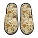 thumbnail image 1 of Fotbe Wild West Cowboy Pantuflas Peludas para Mujer con Estampado, Zapatillas de Peluche, Zapatos de Invierno para Casa, Uso Interior y Exterior-Medium, 1 of 8