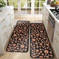thumbnail image 4 of Kitchen Rugs Sets Of 2,Red Dog Art Footprint Anti Fatigue Kitchen Mat Rugs Non Slip Washable,Decorative Kitchen Floor Mats for Kitchen,Sink,Laundry,17"x47"+17"x47", 4 of 5