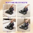 thumbnail image 4 of WHALLULTRA Mattress Vacuum Cleaner, Handheld Vacuum with UV-C Light & HEPA Filter for Bed, Sofa, Couch and Crib, 4 of 9