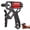 Black, variant on Ergonomic Adjustable H-Grip Hand Trainer, Digital Counter Forearm Strengthener with Variable Resistance for Rehab & Fitness