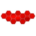 thumbnail image 1 of Flexible Reflective Hexagon Mirror Sheets Self-Adhesive Mirror Tiles Non-Glass Mirror, 1 of 7