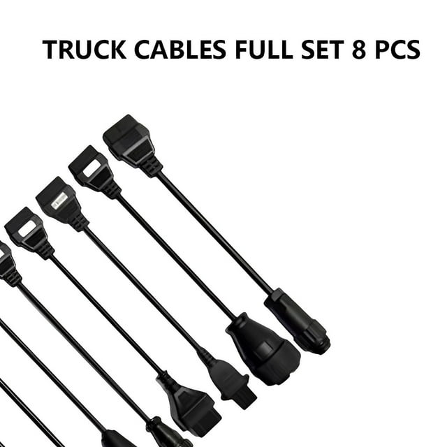 Full Set Car Truck Connector Cable Auto Diagnostic Scanner Auto Auto Tools Kit Adapter Strong Compatibility for TCS Pro