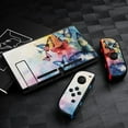 thumbnail image 3 of POBUDS Switch Skin | Sticker Wrap Vinyl Decal | Set Compatible with Nintendo Switch ( Switch OLED Model, Butterfly Watercolor), 3 of 5