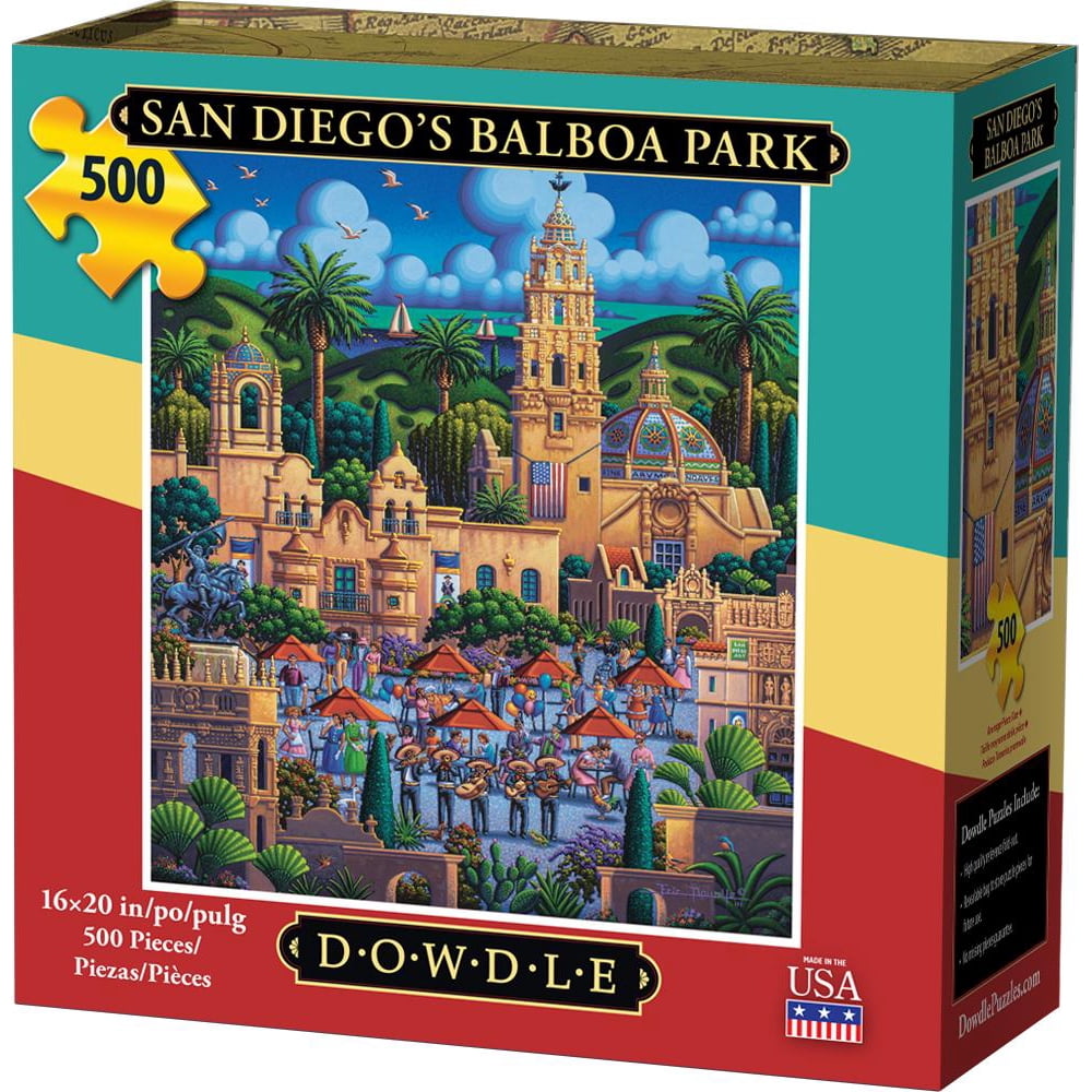 Dowdle Jigsaw Puzzle San Diego's Balboa Park 500 Piece Walmart