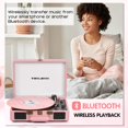 thumbnail image 2 of Tocadiscos TANLANIN Vintage Maleta Bluetooth de 3 velocidades, 2 of 8