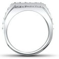 thumbnail image 2 of Pompeii 2 ct Mens Diamond Ring 10K White Gold (H/I,I1-I2), 2 of 3