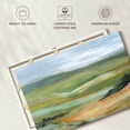thumbnail image 6 of Elephant Stock Vast River Valley Wall Art - Horizontal Canvas Wall Art - Living Room Wall Decor - Abstract Canvas - Gray And Green Decor By Carol Robinson - 12" x 8", 6 of 8