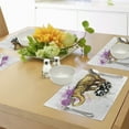 thumbnail image 4 of Ambesonne Animal Place Mats Set of 4, Giant Animal Flowers, Standard Size, Multicolor, 4 of 6