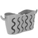 thumbnail image 2 of Uso doméstico, ventosa para cocina, paño de cocina, soporte para esponja colgante, estante de almacenamiento con Clip (gris), 2 of 8