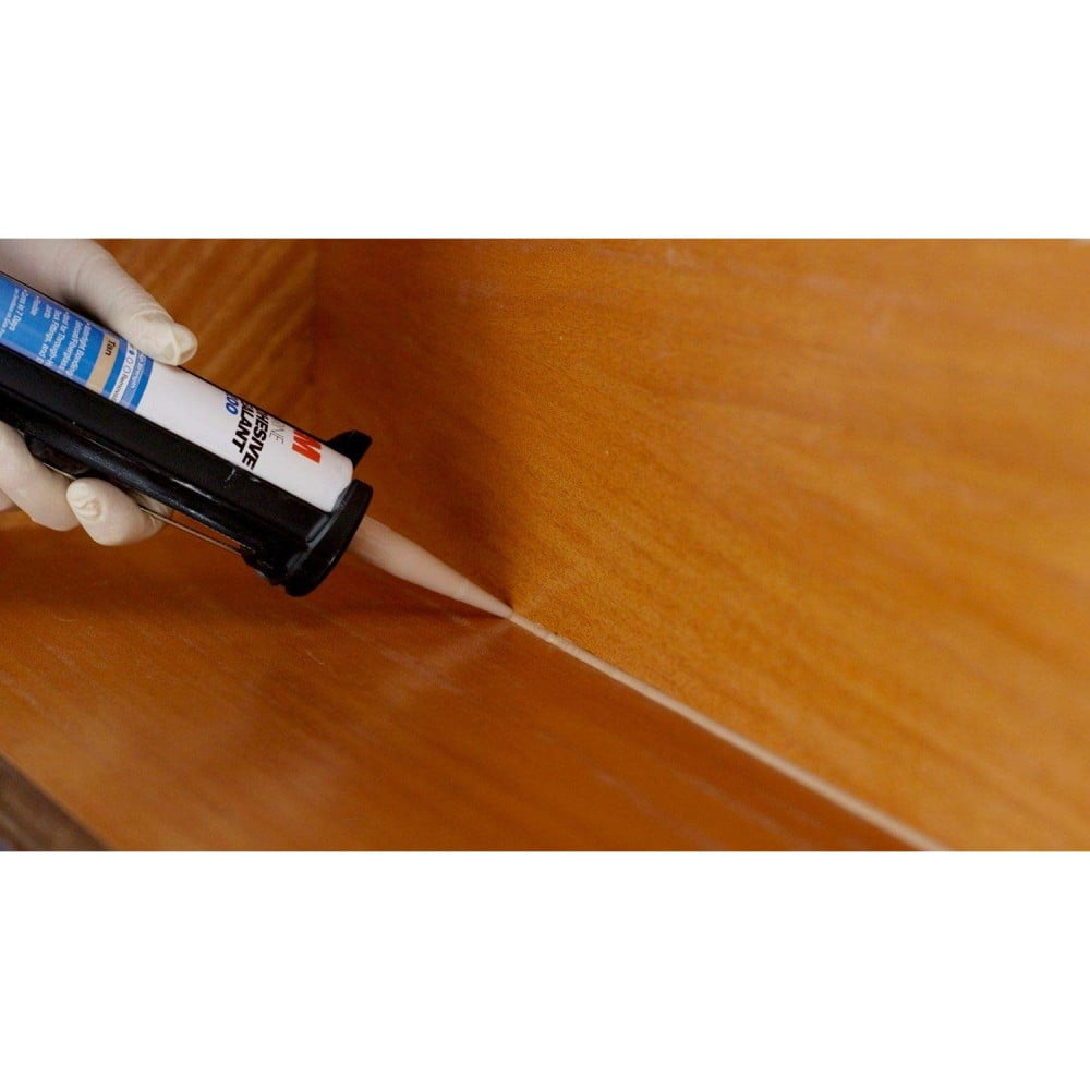 3M 5200 Polyurethane, White Marine Adhesive Industrial Sealant, 1 oz