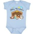 thumbnail image 3 of Inktastic Feliz Navidad Cute Nativity Scene Boys or Girls Baby Bodysuit, 3 of 5