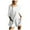 White, variant on Rompers for Women Women's Summer Oversized Tee Romper Casual Workout Athletic Romper Backless Loose Shorts Jumpsuit Overalls Long Sleeves Women Thin Body 1st Date Outfit Super Jumpsuit Womens White M