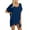 Navy, variant on Spring Saving Clearance AXXD Pool Cover Ups for Women New Fashion Beach Sexy Solid Hem Cover Up Swimwear