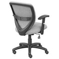 thumbnail image 3 of Forward Furniture Network Fabric Office Chair - Memory Foam Seat - Adjustable Seat Height, Tilt, and Arms - 25" Diameter Base - Dual - wheel Hard Casters - Moonbeam, 3 of 4